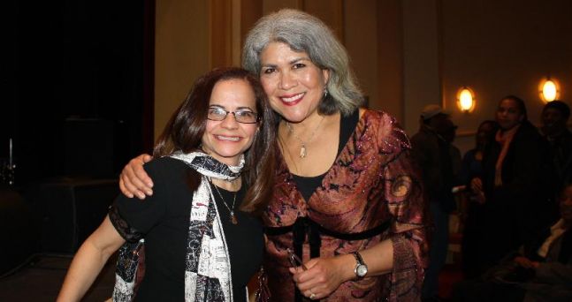 With one of my piano mentors Sumi Tonooka after our John Blake's concert at the Baby Grand in Wilmington Delaware
