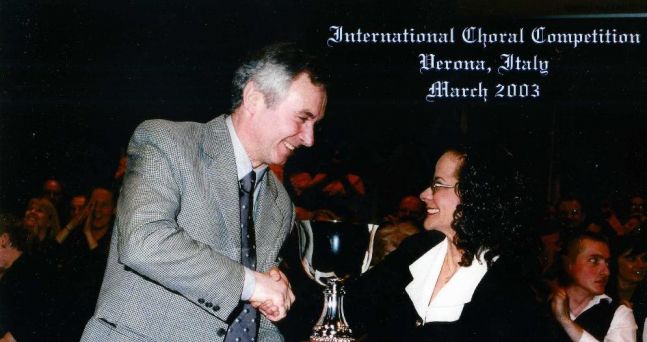 2003 Gold Cup choral completion in Verona, Italy